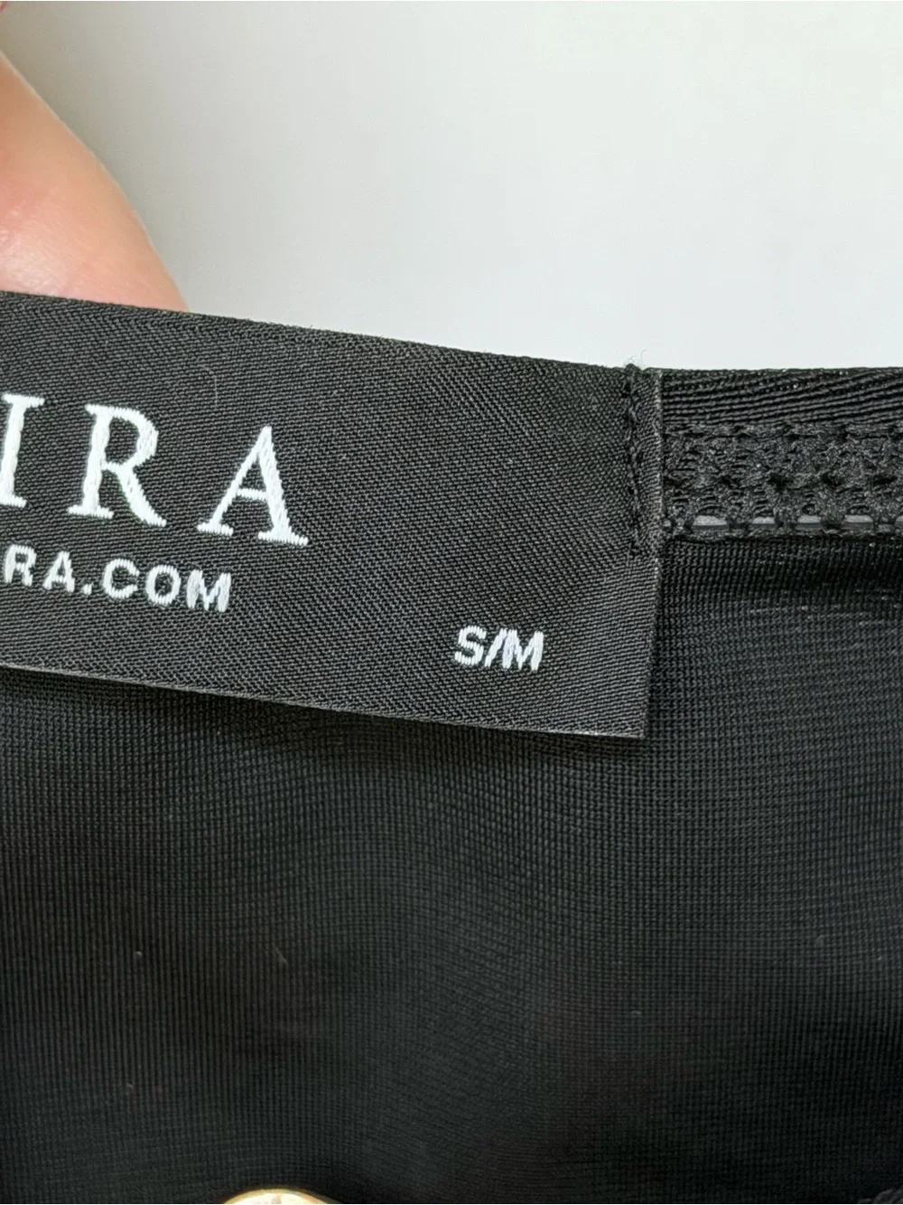Akira TO THE YACHT Black Swim Cover Up Skirt
